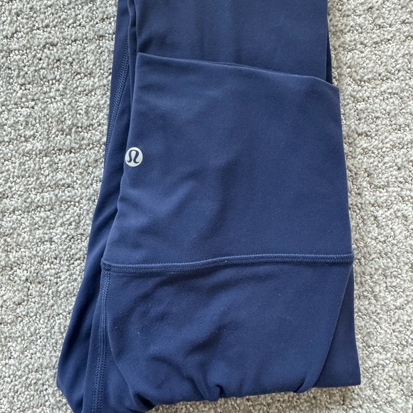 lululemon 25" Align Deep Blue Leggings (special edition) - Picture 1 of 6